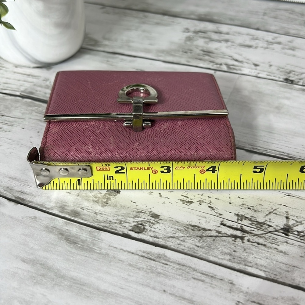 Salvatore Ferragamo Pink Short Wallet - Picture 13 of 13